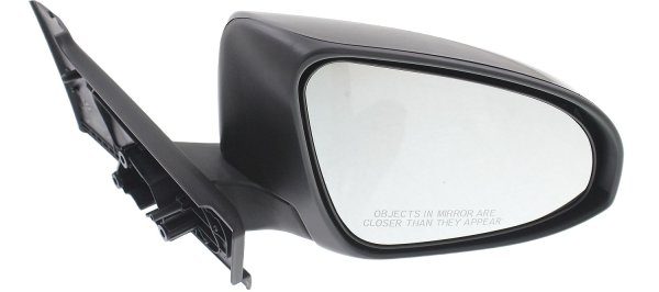Manual Adjust, Manual Folding, Non-Heated Paintable Mirror for Toyota Yaris Hatchback 2012-2014, Right (Passenger), Japan Built Vehicle, Replacement