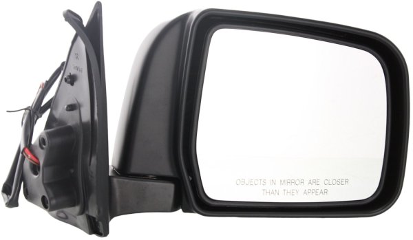 Power Mirror for Toyota 4Runner 1997-1998, Right (Passenger) Side, Manual Folding, Non-Heated, Paintable, without Auto-Dimming, Blind Spot Detection, Memory, and Signal Light, Replacement