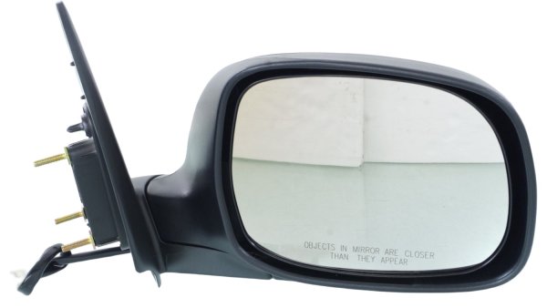 Power Mirror for Toyota Sequoia 2001-2007/Tundra 2004-2006, Right (Passenger), Non-Towing, Manual Folding, Heated, Paintable, (Sequoia/Tundra Crew Cab, Limited Model), Replacement