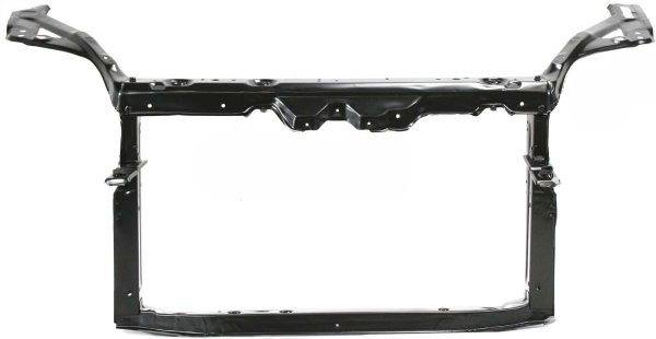 Radiator Support Assembly for Toyota Echo 2000-2002, Black Steel, Sedan, Replacement