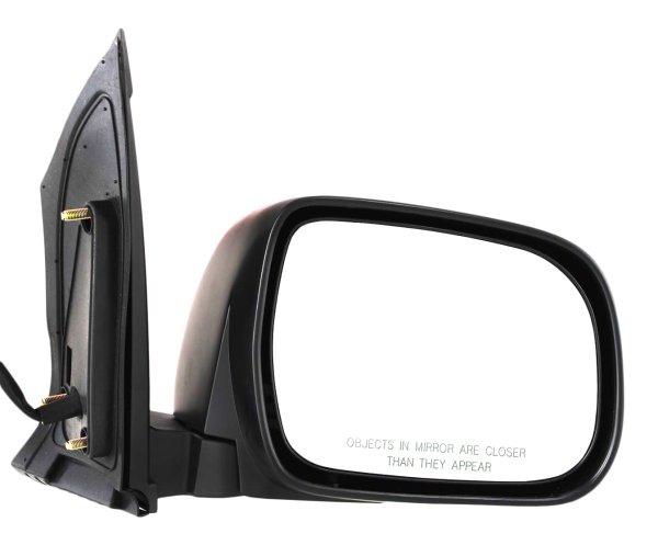 Power Heated Manual Folding Right (Passenger) Mirror for Toyota Sienna 2004-2010, Textured, without Auto Dimming, Replacement