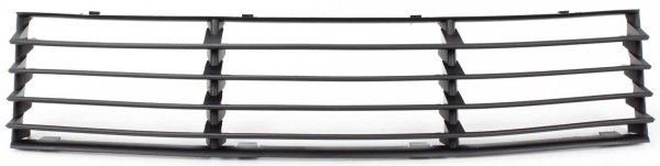 Front Bumper Grille for Volkswagen Passat 2001-2005, Center, Black, New Body Style, Replacement
