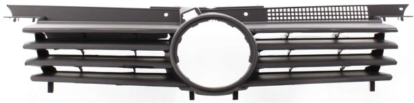Grille for Volkswagen Jetta 1999-2005, Black Shell and Insert, Inner and Outer, Replacement