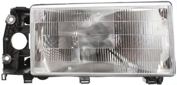 Headlight Assembly for Volvo 740 (1990-1992) and 940 (1991-1995), Right (Passenger) Side, Halogen, Replacement