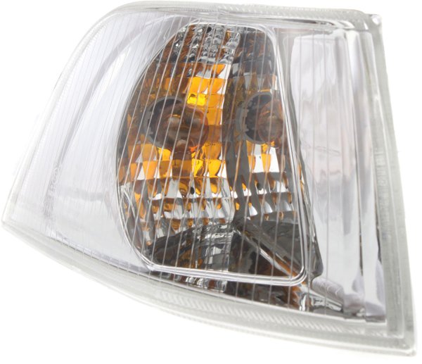 Right (Passenger) Corner Light Assembly for Volvo S40 2001-2004, Chrome Interior, Replacement