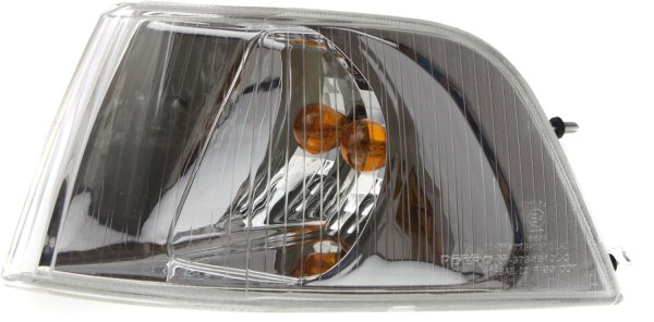 Corner Light Assembly for Volvo S40 2001-2004, Chrome Interior, Left (Driver) Side, Replacement