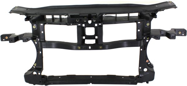 Radiator Support Assembly for Volkswagen Passat 2006-2010, Black Plastic, Replacement