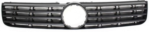 Textured Black Shell and Insert Grille for 1998-2001 Volkswagen Passat, Old Body Style, Replacement