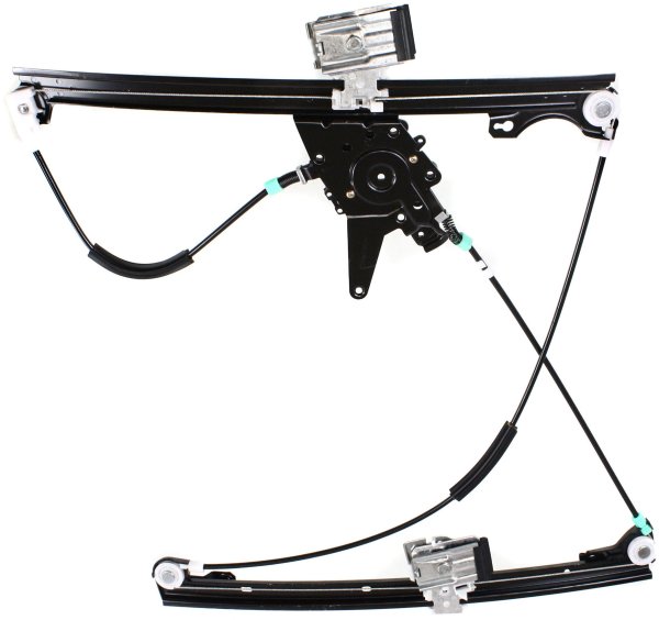 Front Window Regulator for Volkswagen Golf/Jetta 1993-1999, Left (Driver), Power without Motor or Cable Adjusters, Replacement