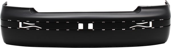 Rear Bumper Cover for Volkswagen Jetta (1999-2005), 4th Gen Sedan, Primed (Ready to Paint), without Built-in Molding, Replacement