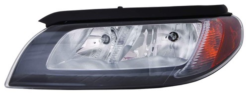 Right (Passenger) Headlight Assembly for 2007 Volvo S80 Front, Replacement Housing/Lens/Cover, Halogen Composite,  31214181, Replacement