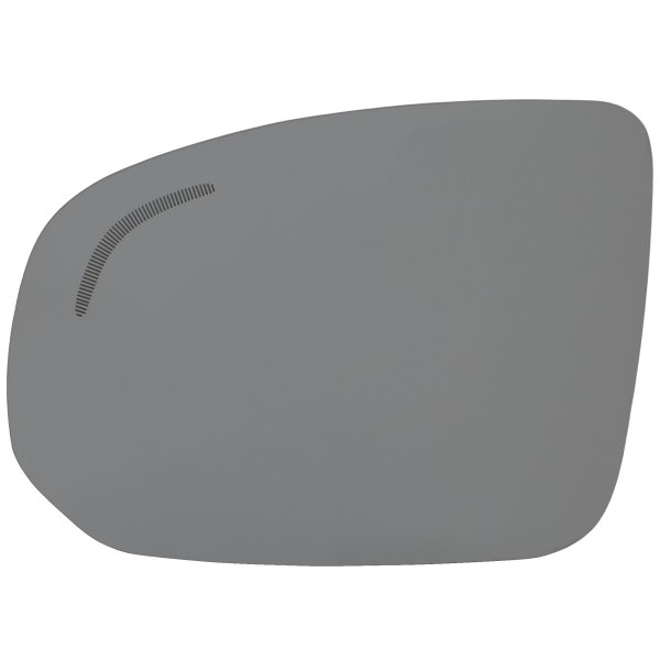 Heated Mirror Glass Replacement for Volvo V90 Cross Country 2017-2021 / XC60 2018-2023, Left (Driver), with Blind Spot Detection, without Auto-Dimming
