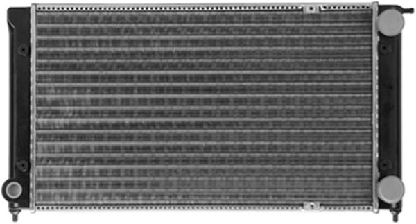 Radiator Assembly for 1983 - 1993 Volkswagen Golf without Air Conditioner,  321121253AL, Replacement