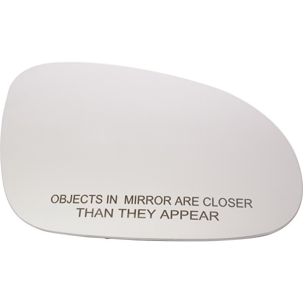 Heated Mirror Glass for Volkswagen Jetta 2005-2014/EOS 2007-2016, Right (Passenger) Side, Includes Backing Plate, Replacement