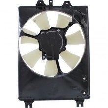 Radiator Cooling Fan Assembly for 2007 - 2013 Acura MDX Engine, Left (Driver) Side Replacement with Motor, Blade, and Shroud Assembly;  38615RYEA01-PFM