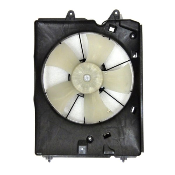 Radiator Cooling Fan Assembly for 2010 - 2013 Acura MDX, Right (Passenger) Side, Engine/Motor/Blade/Shroud Set,  19015RYEA01-PFM, Replacement