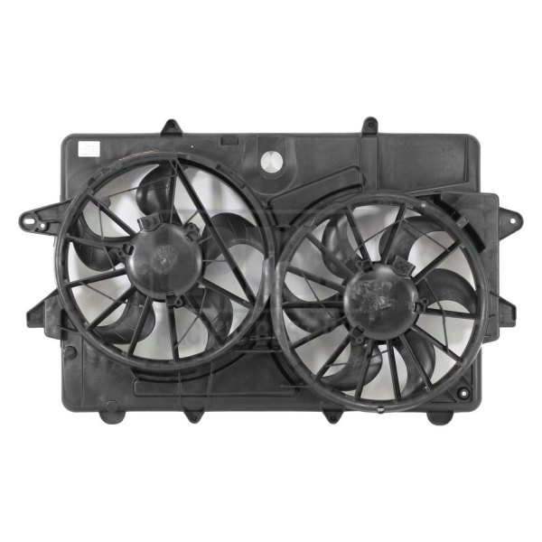 Radiator Cooling Fan Assembly for 2007 - 2008 Ford Escape, 2.3L L4 Engine, Dual Fan Assembly,  5L8Z8C607CB, Replacement