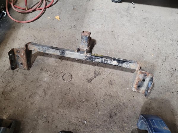 2015, 2016, 2017, 2018, 2019, 2020, 2021, 2022, 2023, 2024 Ford Edge Bumper Impact Bar for Trailer Hitch - Rear (OEM)