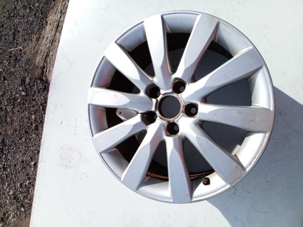 OEM 17x8 10-Spoke Silver Painted Alloy Wheel for 2009, 2010, 2011, 2012, 2013, 2014, 2015, 2016 Audi A4, S4