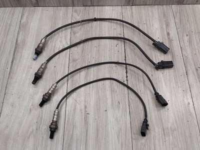 OEM Set of 4 Oxygen Sensors (2x Upstream, 2x Downstream) for 2012, 2013, 2014, 2015, 2016, 2017, 2018 Audi