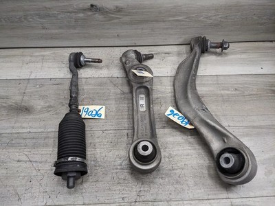 OEM Blue Front Right Lower Control Arm (Tension Strut), Upper Control Arm, and Tie Rod Assembly for 2011, 2012, 2013, 2014, 2015, 2016, 2017, 2018, 2019 BMW - Rear