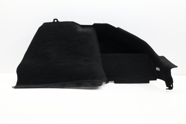 2021, 2022, 2023, 2024, 2025, 2026 Tesla S Black Trunk Quarter Trim Panel - Lower Rear, Right (Passenger) (OEM)