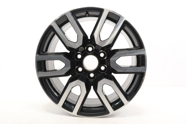 OEM 12-Spoke Machined Black Alloy Wheel for 2019, 2020, 2021, 2022, 2023, 2024, 2025 Chevrolet & GMC