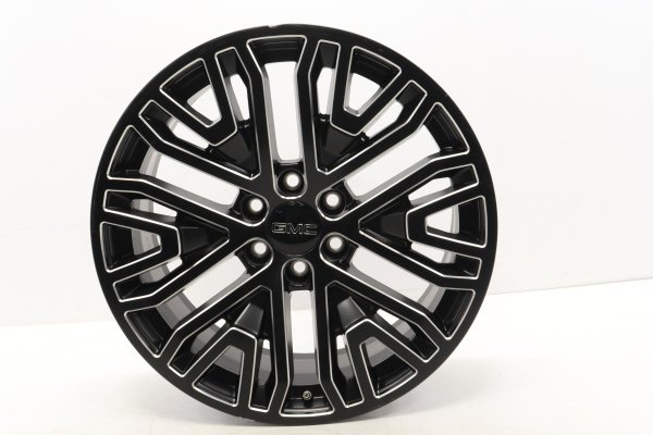 OEM 22x9 18-Spoke Polished Aluminum Wheel for 2019, 2020, 2021, 2022, 2023, 2024, 2025 Chevrolet & GMC
