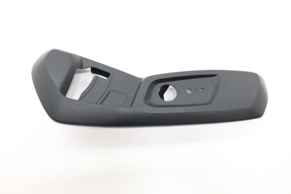 2019, 2020, 2021, 2022, 2023 Ford Ranger Black Inner Seat Track Cover - Front (OEM)