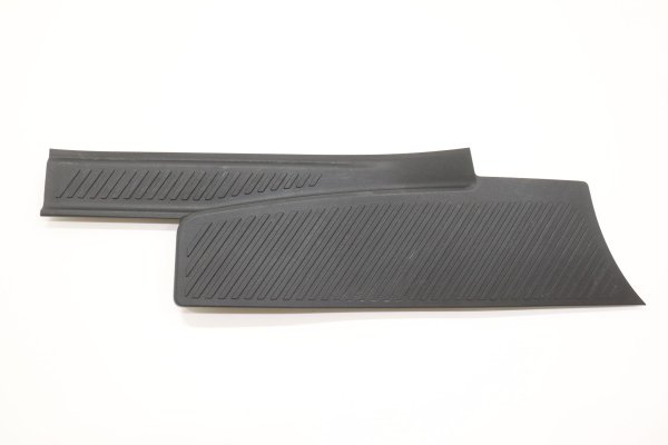 2018, 2019, 2020, 2021, 2022, 2023, 2024 Ford Expedition Black Door Sill Plate Trim - Rear, Right (Passenger) (OEM)