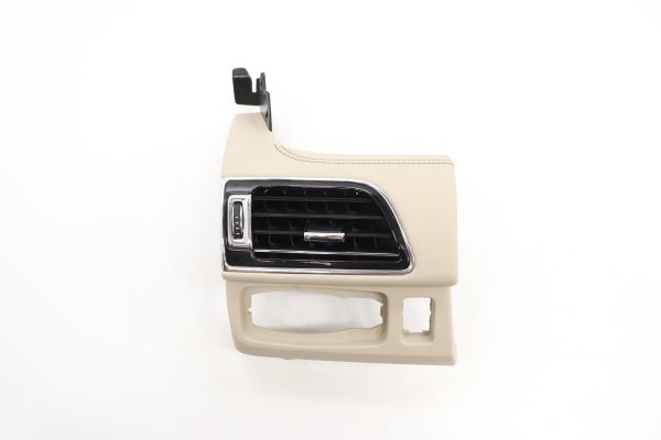 2018, 2019, 2020, 2021 Ford Expedition Beige Dashboard Outer Air Vent Grille Trim Panel (OEM)