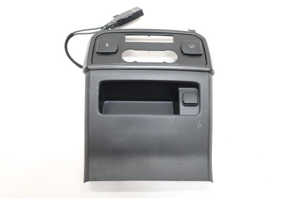 2018, 2019, 2020, 2021, 2022, 2023, 2024 Ford Expedition Black Center Console Back Trim Panel - Front (OEM)