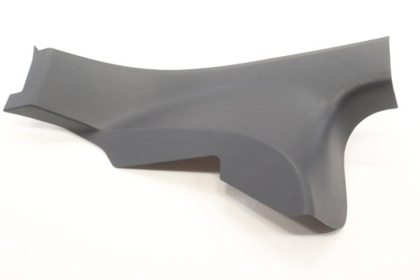 2017, 2018, 2019, 2020, 2021, 2022, 2023 Tesla 3 Black Door Sill Plate Cover - Rear (OEM)