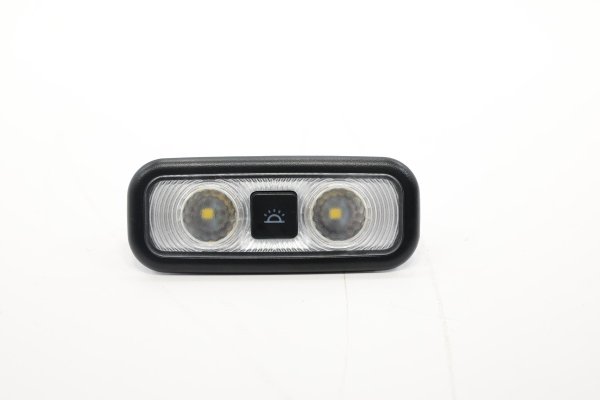2015, 2016, 2017, 2018, 2019, 2020, 2021, 2022, 2023, 2024 Ford Edge Black Roof Dome Light - Rear (OEM)