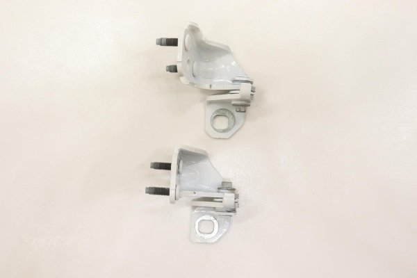 2020, 2021, 2022, 2023, 2024, 2025 Ford Explorer White Door Upper and Lower Hinge Set - Rear, Right (Passenger) (OEM)