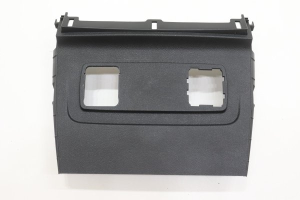 OEM Black Center Console Trim Panel for 2020, 2021, 2022, 2023, 2024 Lincoln Aviator - Lower Front