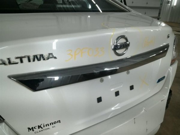 OEM Chrome Trunk Lid Finish Panel for 2013, 2014, 2015 Nissan Altima - Rear