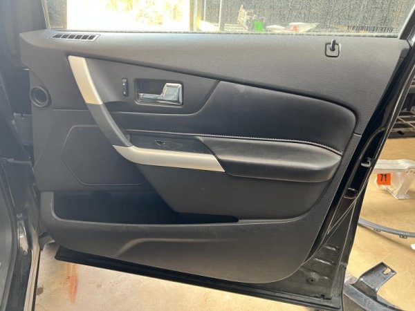 OEM Tan Door Interior Trim Panel for 2011, 2012, 2013, 2014 Ford Edge - Front, Left (Driver)