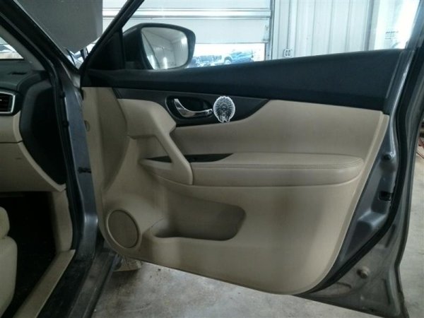OEM Tan Door Interior Trim Panel with Power Windows and Locks for 2015, 2016, 2017, 2018, 2019, 2020 Nissan - Front, Right (Passenger)