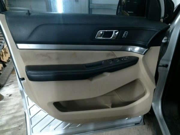 OEM Black Door Interior Trim Panel for 2016, 2017, 2018, 2019 Ford Explorer - Front, Left (Driver)