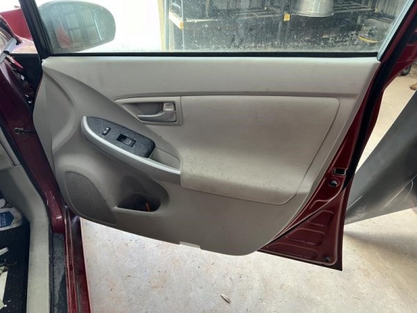 2010, 2011, 2012, 2013, 2014, 2015 Toyota Prius Tan Door Interior Trim Panel - Front, Right (Passenger) (OEM)