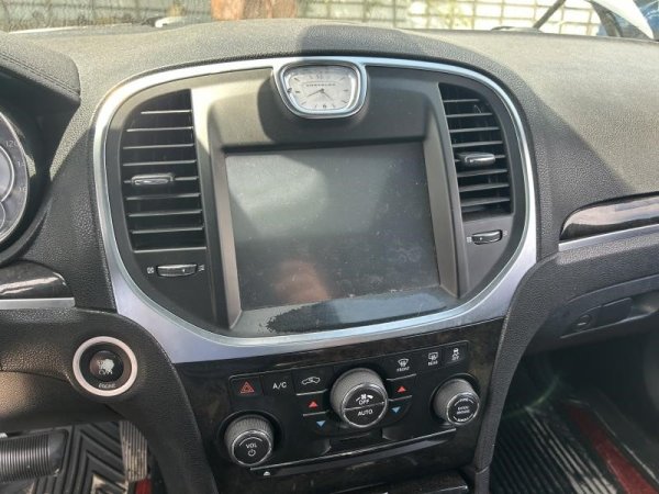 OEM Gray Center Display Bezel with Vents and Clock for 2011, 2012, 2013, 2014 Chrysler