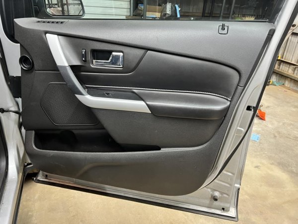 OEM Black Door Interior Trim Panel for 2011, 2012, 2013, 2014 Ford Edge - Front, Right (Passenger)
