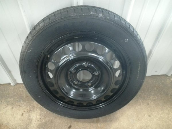 OEM 16x4 Steel Compact Spare Wheel with Tire for 2016, 2017, 2018, 2019, 2020, 2021, 2022, 2023, 2024, 2025 Chevrolet & GMC