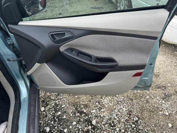 OEM Gray Door Interior Trim Panel for 2012, 2013, 2014 Ford Focus - Front, Right (Passenger)
