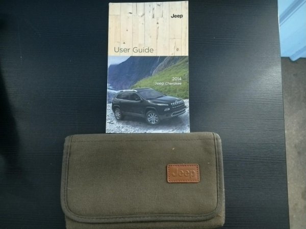 OEM Owners Manual with Cover for 2014 Jeep Cherokee