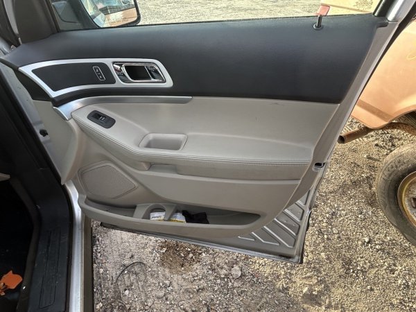 OEM Gray Door Interior Trim Panel for 2013, 2014, 2015 Ford Explorer - Front, Right (Passenger)