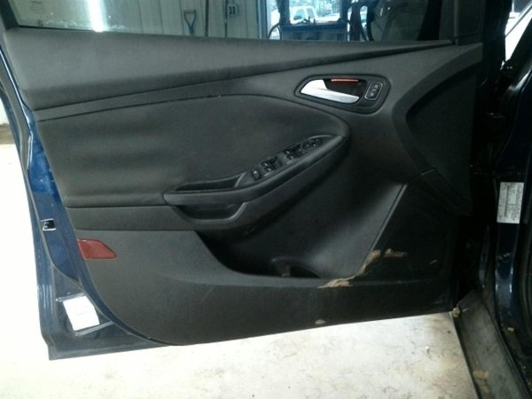 OEM Gray Door Interior Trim Panel for 2015, 2016, 2017, 2018 Ford Focus - Front, Left (Driver)