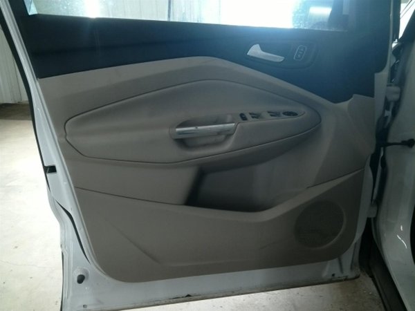 OEM Gray Door Interior Trim Panel with Power Windows and Locks for 2017, 2018, 2019 Ford - Front, Left (Driver)
