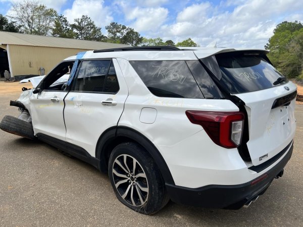 2020, 2021, 2022, 2023, 2024, 2025 Lincoln Aviator White Fuel Filler Door (OEM)